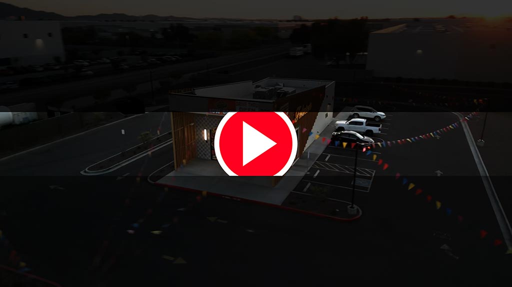 Drone video shoot at Federico's Mexican Food in Tolleson, AZ